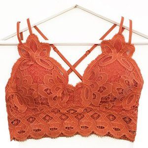 EDEN Spice Route Floral Padded Lace Bralette